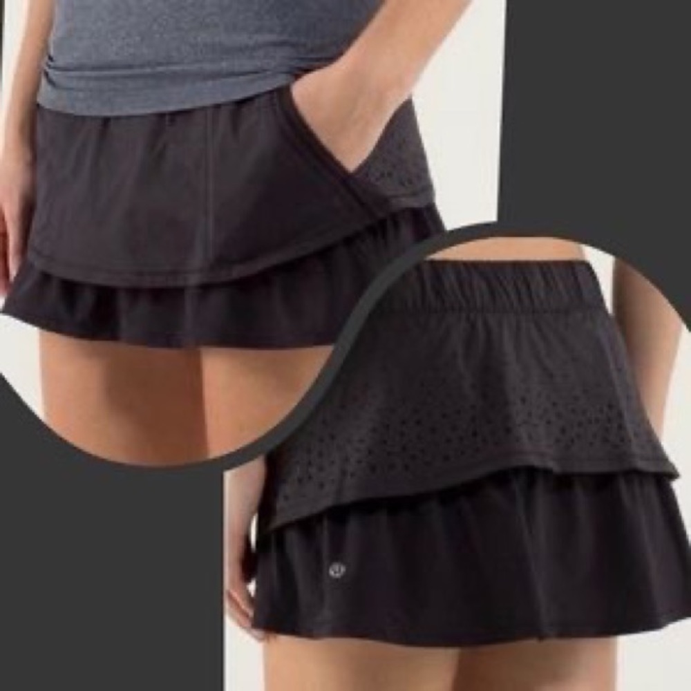Lululemon In A Flash Skirt Skort Size 8